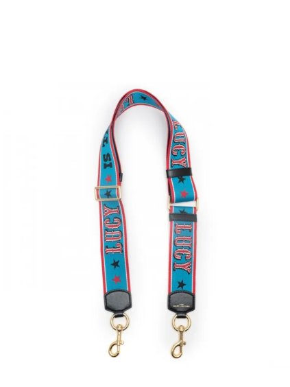 Strap - MARC JACOBS Peanuts American Webbing Strap modrý