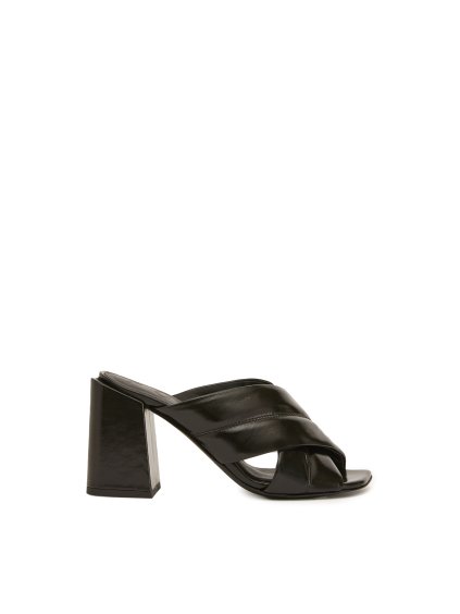 Šľapky - FURLA CROSS MULE T.80 čierne