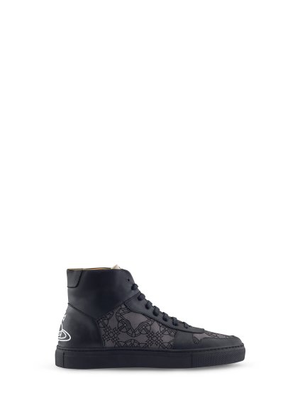 Tenisky - CLASSIC TRAINER HIGH TOP vzorované