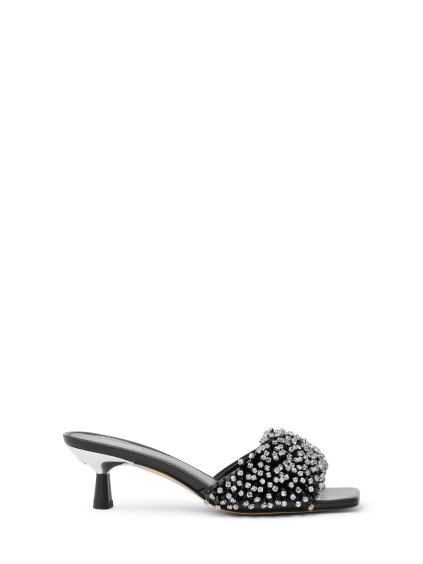Šľapky - SINGLE SOLE AMAL KITTEN SANDAL čierne