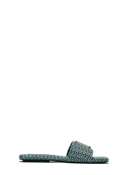 Šľapky - THE J MARC DENIM SANDAL modré