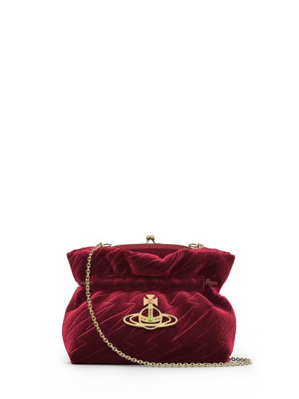 Kabelka - EVA SMALL CLUTCH bordová