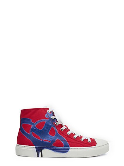 Tenisky - PLIMSOLL HIGH TOP červené