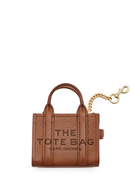 Prívesok  - THE NANO TOTE CHARM hnedá