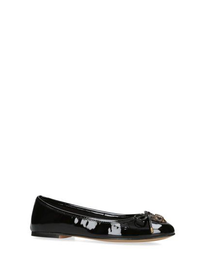 Baleríny - EAGLE BALLERINA BLACK PATENT/LEATHER