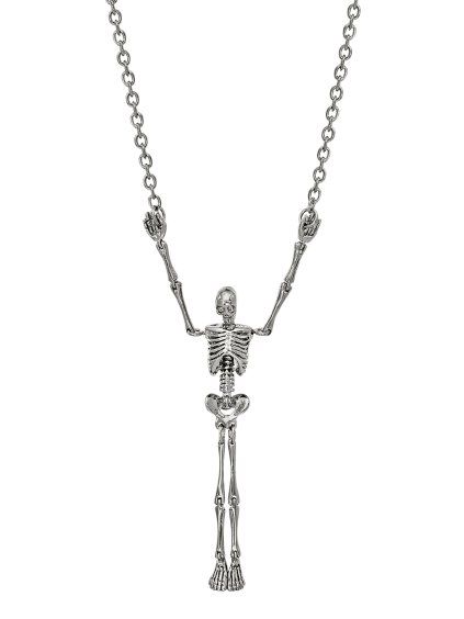 Halskette - SKELETON LONG NECKLACE