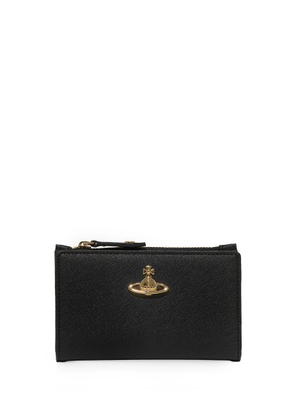 Peňaženka - SLIM FLAP CARD HOLDER čierna