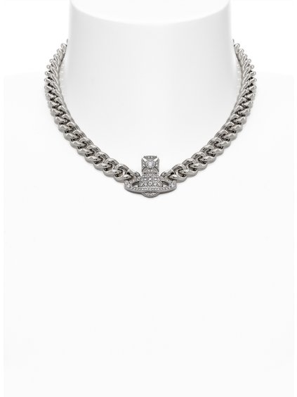 Náhrdelník - GRAZIELLA SMALL CHOKER strieborný