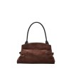 Kabelka - THE SUEDE DAKOTA SATCHEL hnedá