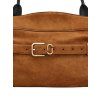 Kabelka - THE SUEDE DAKOTA SATCHEL hnedá