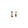 Náušnice - TRINKET CHARM CLUSTER EARRINGS