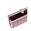 Kabelka - CRYSTAL KENSINGTON CLUTCH ružová