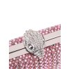 Kabelka - CRYSTAL KENSINGTON CLUTCH ružová