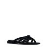 Šľapky - FURLA ESSENTIAL SANDAL T. 20 - CAMOSCIO čierne