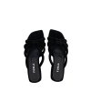 Šľapky - FURLA ESSENTIAL SANDAL T. 20 - CAMOSCIO čierne