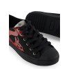 Tenisky - PLIMSOLL LOW TOP 2.0 černě vzorované
