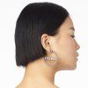 Náušnice - CHAIN HOOP EARRINGS