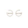 Náušnice - CHAIN HOOP EARRINGS
