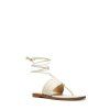 Sandály - FLAT JAGGER FLAT SANDAL béžové