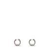 Earrings - MONOGRAM ENGRAVED HOOPS