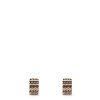 Earrings - MONOGRAM ENGRAVED HOOPS