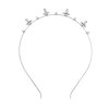 Čelenka - CLARE ALICE BAND strieborná