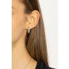 Náušnice - BOBBY EARRINGS strieborné