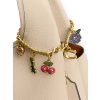 Kľúčenka - CHAIN BAG CHARM zlatá
