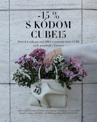 Jar je ideálny čas na nový kúsok - s kódom CUBE15 teraz získate -15 % zľavu na vybrané modely. Pri nákupe nad 400 € v...