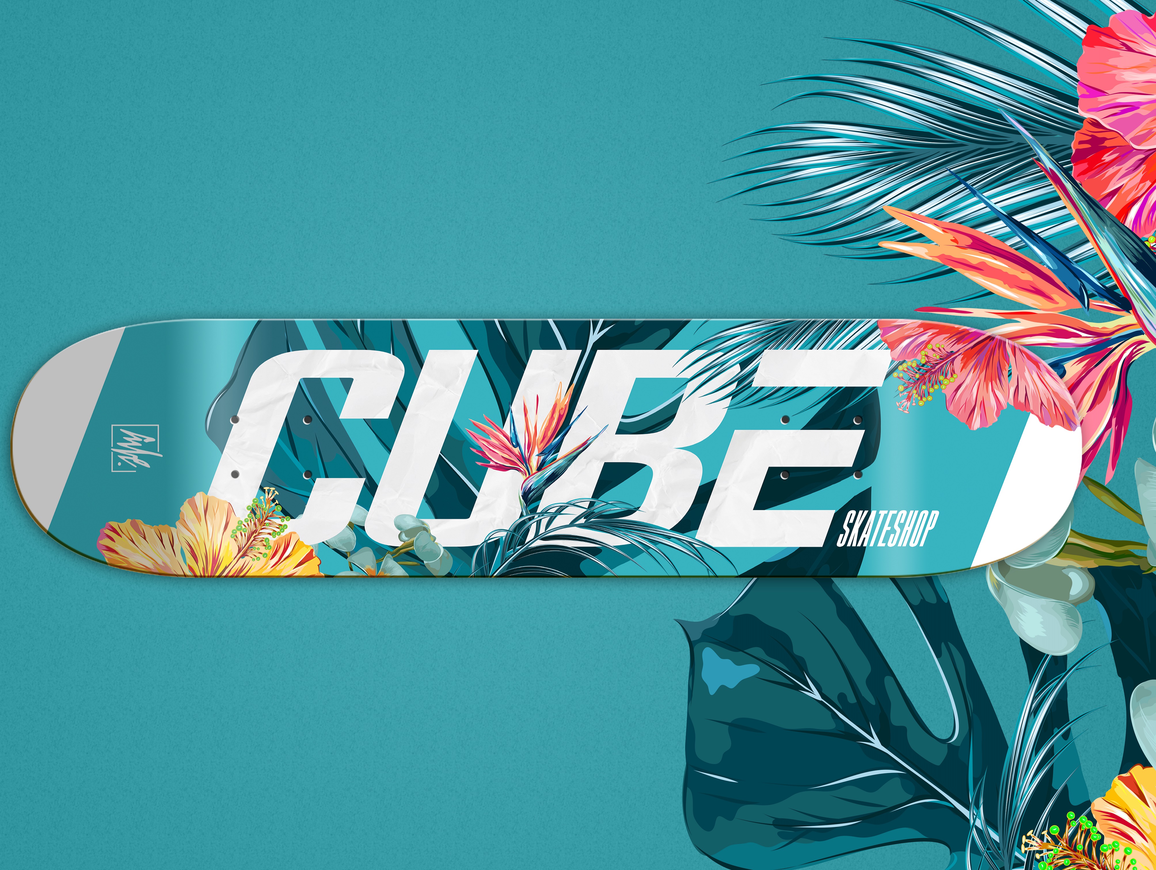 PREDSTAVUJEME VÁM CUBE FLOWERS DOSKU A TRIČKO!