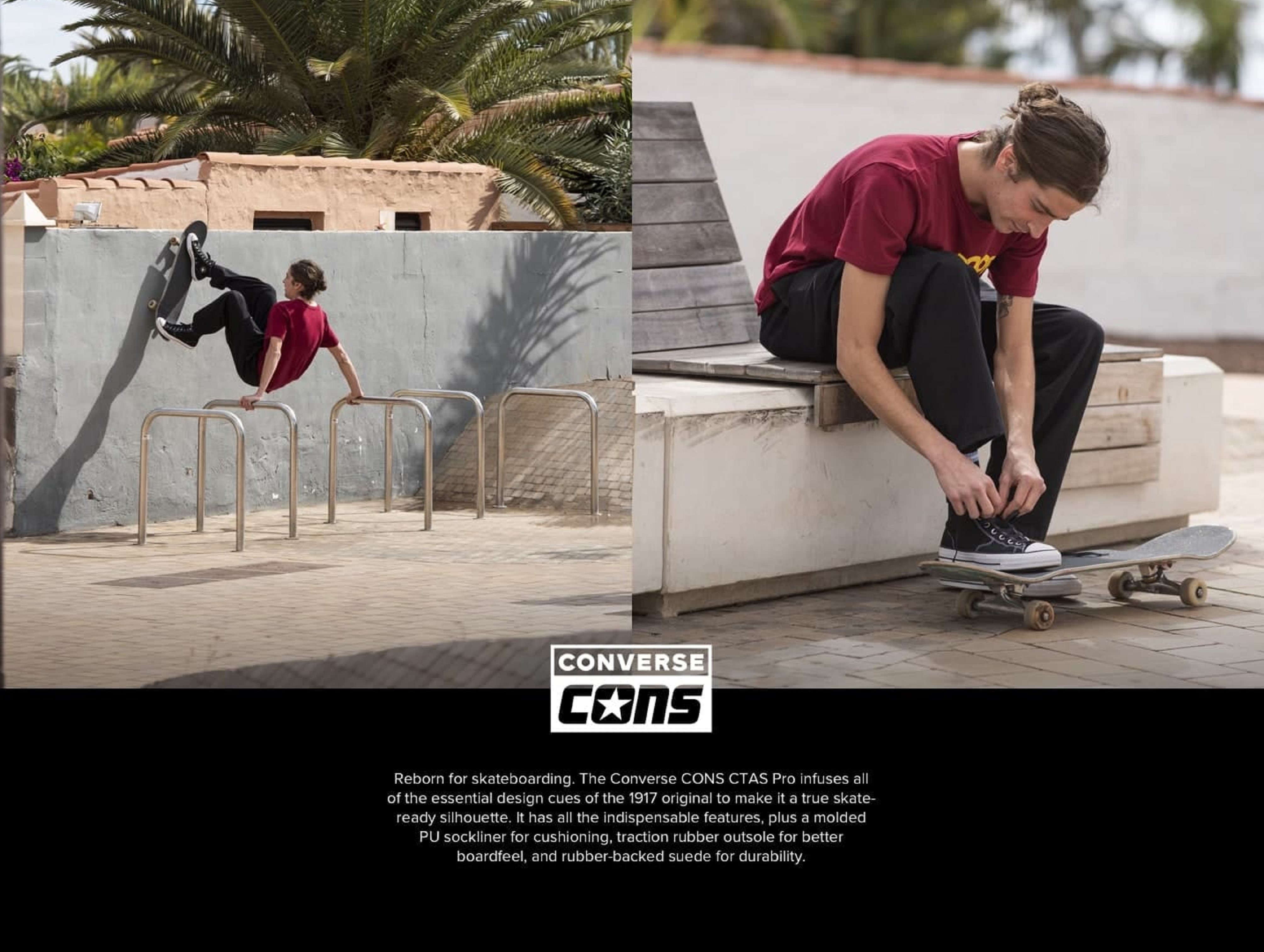 Cube ti prináša Converse CONS skate PRO produkty!