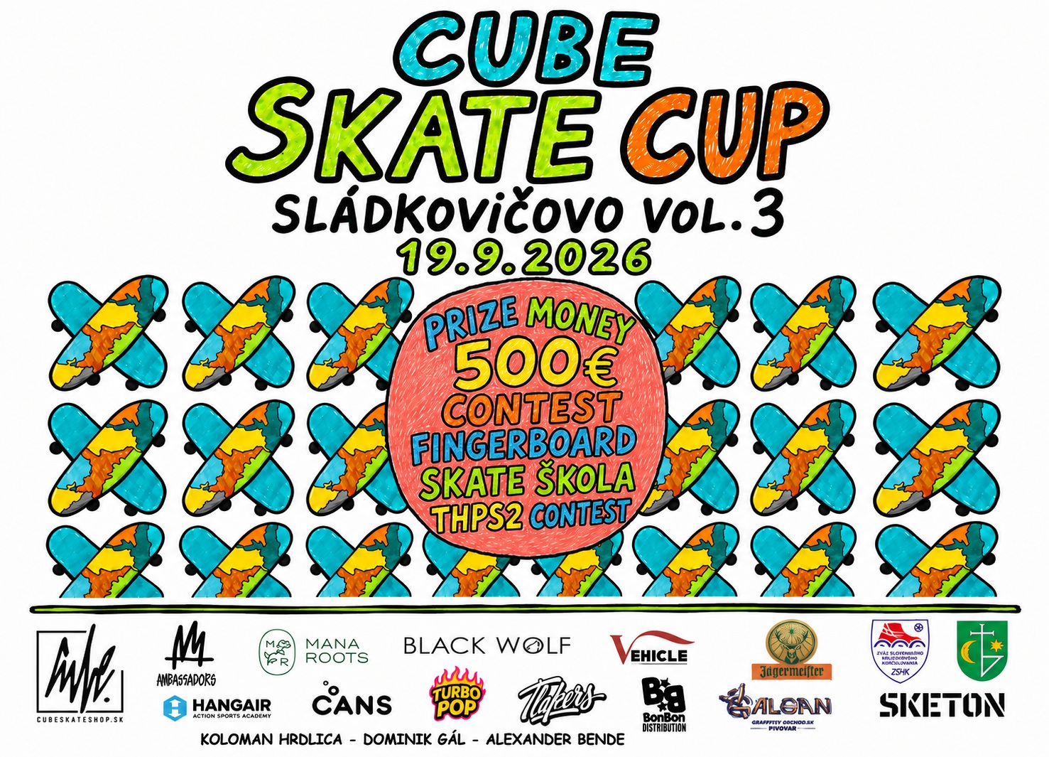 Pozvánka na Cube Skate Cup Vol. 3