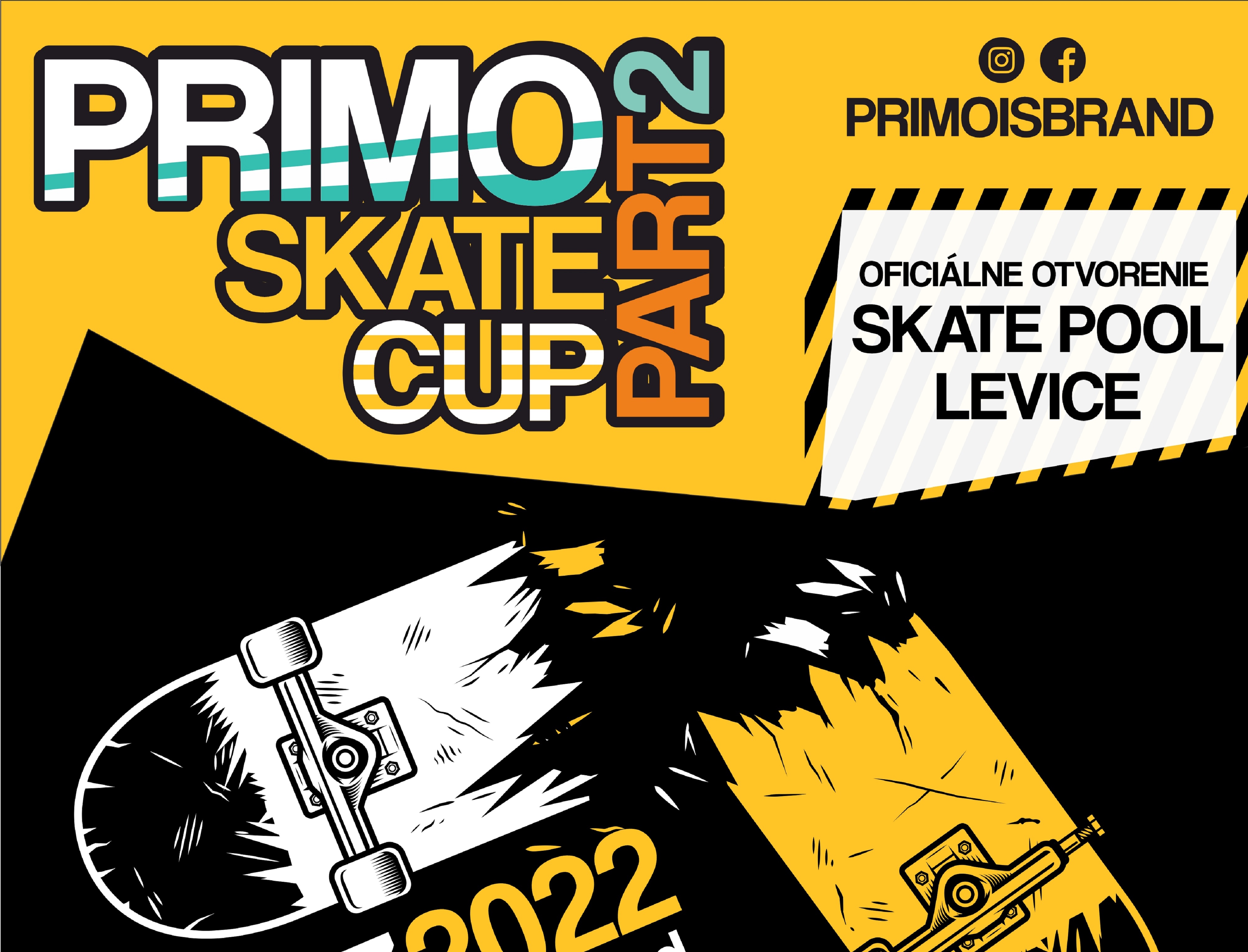 Pozvánka na Primo Skate Cup Part 2022