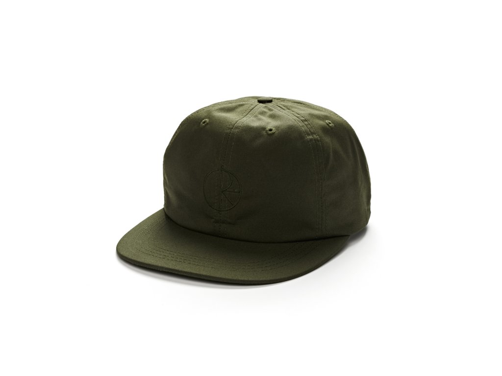 waxed cotton cap green 1