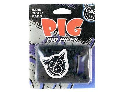 pig risers black