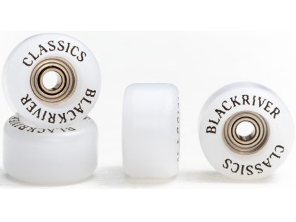 Blackriver Fingerboard Wheels Classic Weiss Rollen