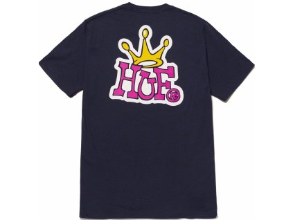 HUF CROWN LOGO S S TEE NAVY TS01414 NAVY 02 1024x1024@2x