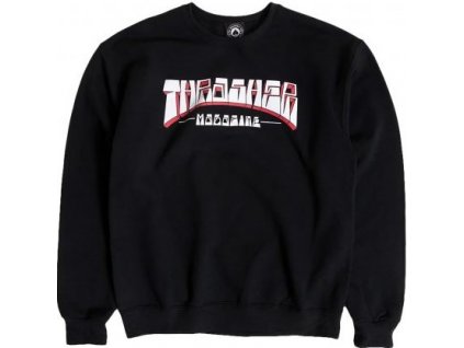thrasher sweatshirts und pullover firme logo black vorderansicht 0446529 600x600