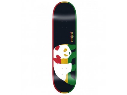 22275 enjoi skateboard decks rasta veneer r7 black vorderansicht 0263750