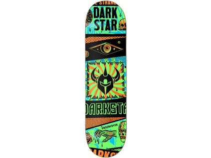 Darkstar Collapse HYB Skateboard Deck Green 8 25x32 1