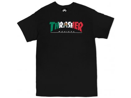 thrasher mexico t shirt black 1