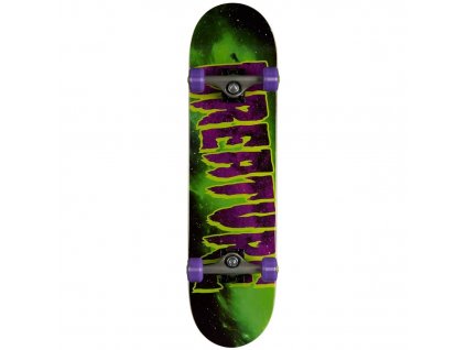 rd creature skateboards galaxy logo mid sk8 complete 7.8