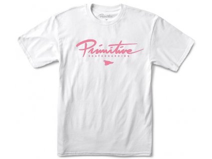 primitive core logo t shirt white