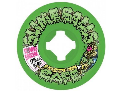 78622 kolecka slime balls 56mm double take cafe vomit mini green black 95a slime balls 124726