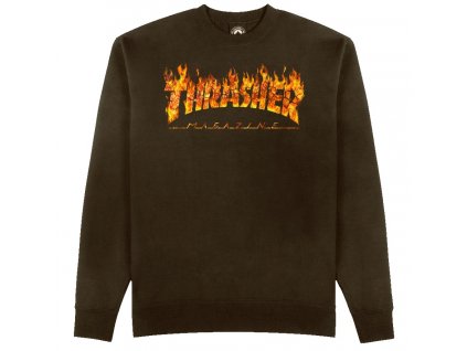 INFERNO DARKCHOCOLATE CREWNECK 1