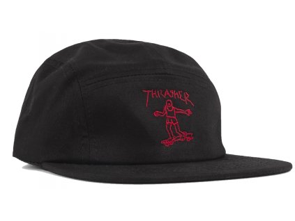 THRASHER - Šiltovka Gonz Black 5 Panel