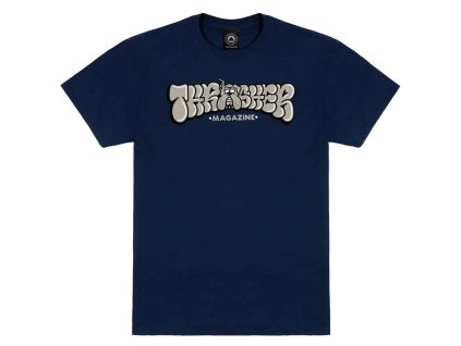 thrasher bully tee navy