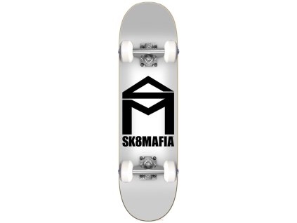 sk8mafia house logo white 6.0 mi