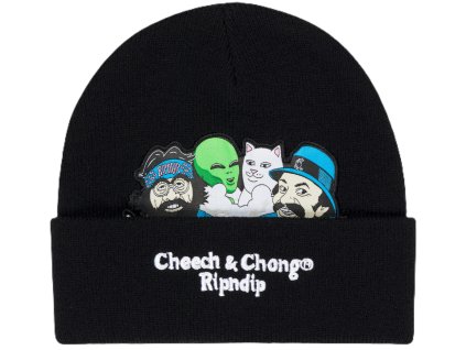 RIPNDIP - Čiapka Cheech & Chong Riders Black