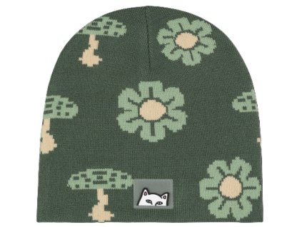 RIPNDIP - Čiapka Out Of This World Skull Sage Green